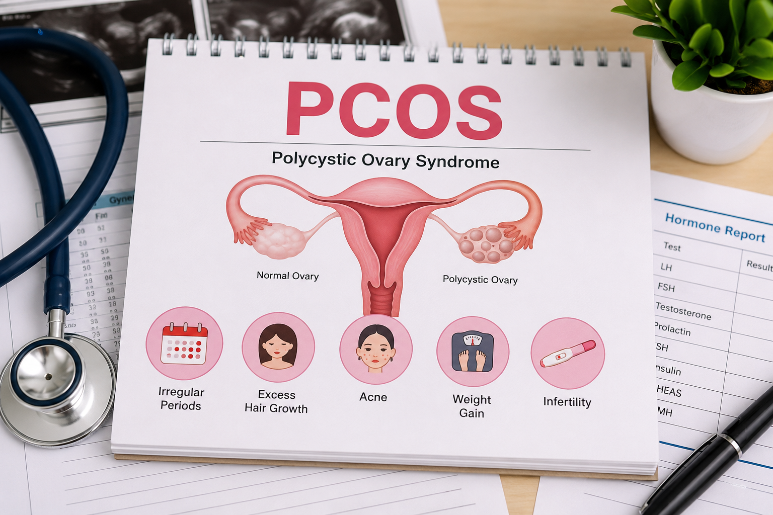 PCOS Ke Symptoms Aur Diagnosis